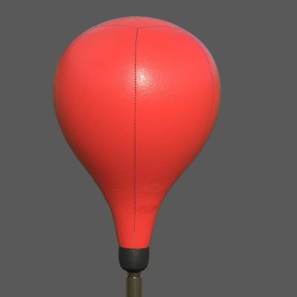 Height adjustable punching bag