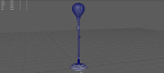 Height adjustable punching bag