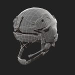 Helmet military Scifi