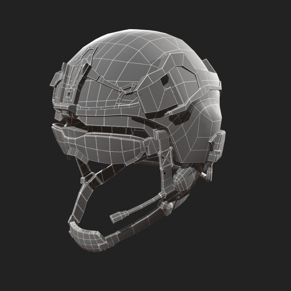 Helmet military Scifi