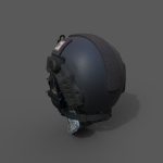 Helmet scifi military combat soldier ver 2
