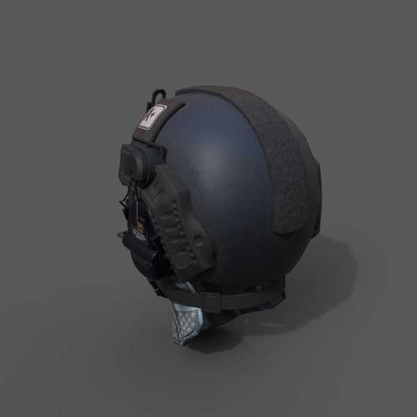 Helmet scifi military combat soldier ver 2