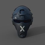 Helmet scifi military combat ver2