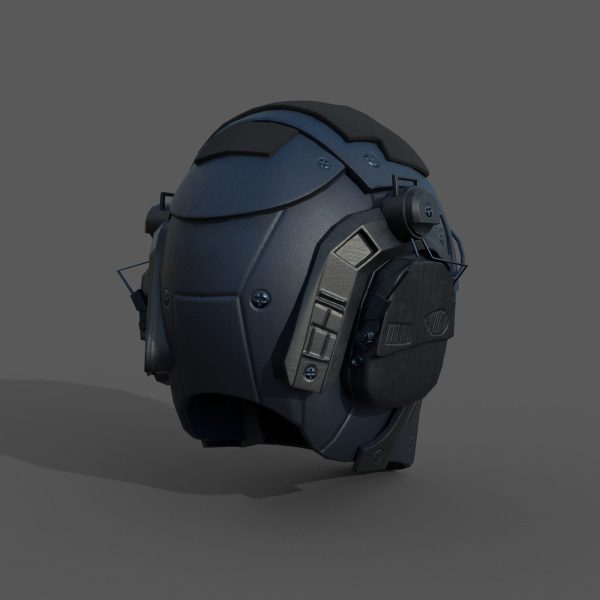 Helmet scifi military combat ver2