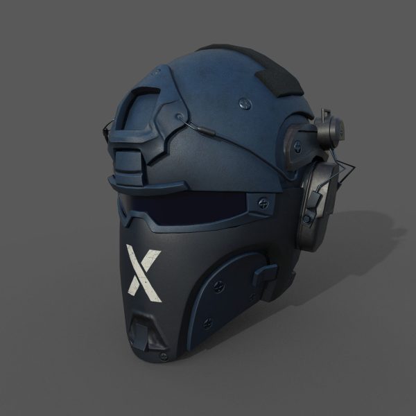 Helmet scifi military combat ver2