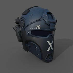 Helmet scifi military combat ver2