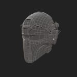 Helmet scifi military combat ver2