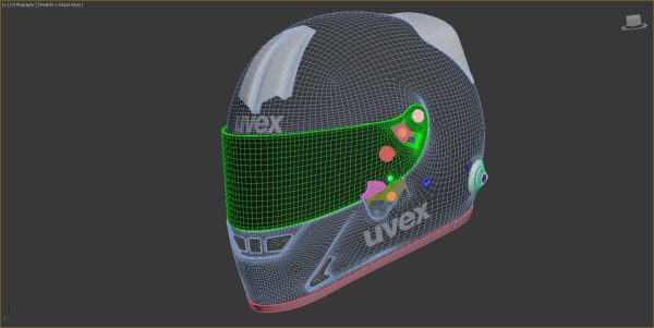 Helmet UVEX FP5 carbon