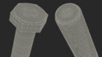 Hex Bolt for 3D Print