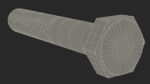 Hex Bolt for 3D Print