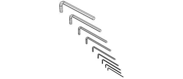 Hex Keys - Long Series Metric