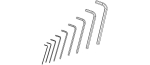Hex Keys - Long Series Metric