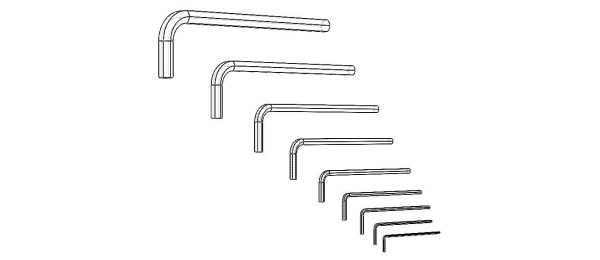 Hex Keys - Long Series Metric