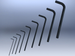 Hex Keys - Long Series Metric