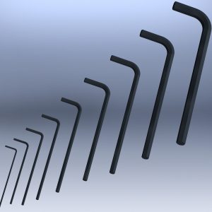 Hex Keys - Long Series Metric