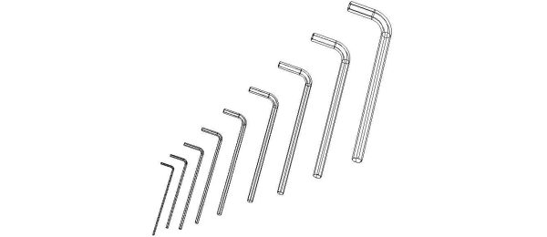 Hex Keys - Long Series Metric