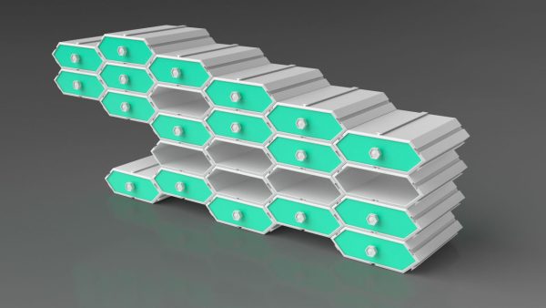 hexagonal Modular Drawers 3d print