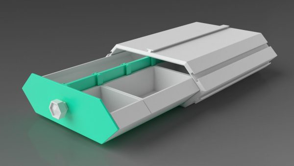 hexagonal Modular Drawers 3d print