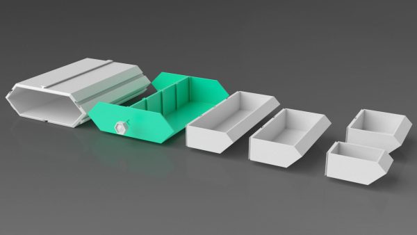 hexagonal Modular Drawers 3d print
