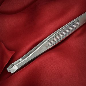 High-Quality 3D Model of Stainless Steel Tweezers