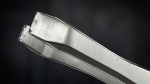 High-Quality 3D Model of Stainless Steel Tweezers