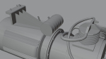 High-Quality 3D Model of Water Pump Motor
