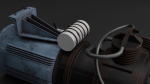 High-Quality 3D Model of Water Pump Motor