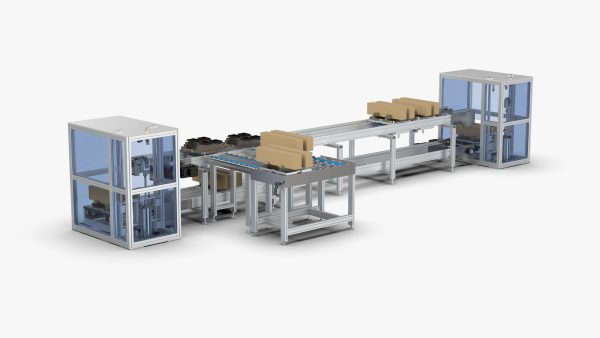 High-Speed Chain Loop Loading and Unloading Conveyor