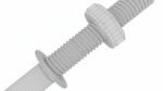HILTI M17 Bolt with Nut and Washer