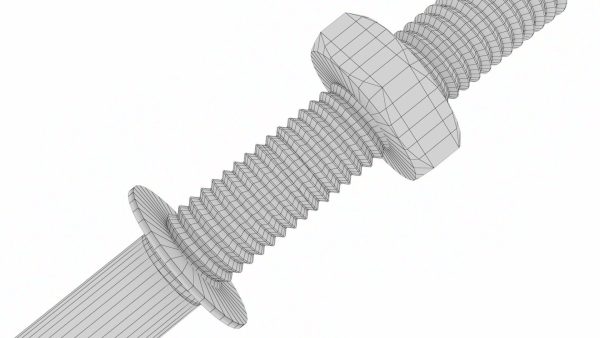 HILTI M17 Bolt with Nut and Washer