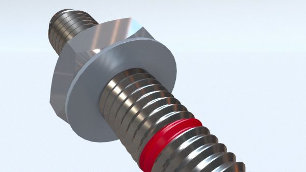 HILTI M17 Bolt with Nut and Washer