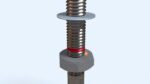 HILTI M17 Bolt with Nut and Washer