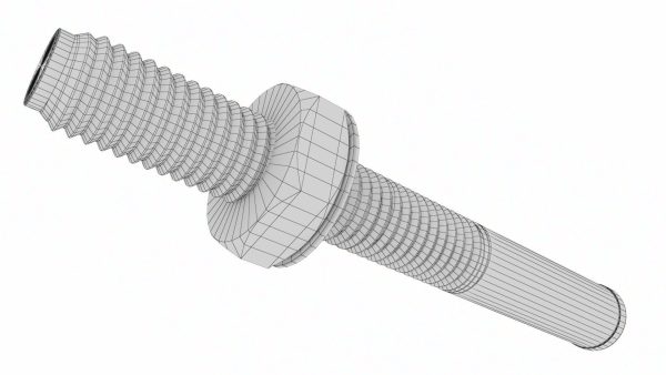 HILTI M17 Bolt with Nut and Washer