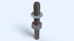 HILTI M17 Bolt with Nut and Washer