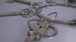 Historical Keys Ring Steel