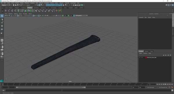 Historical Steel Nail