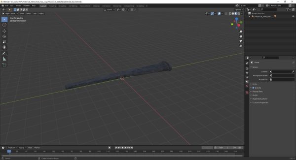 Historical Steel Nail
