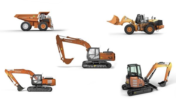 Hitachi Construction Machinery Collection - All Models Rigged