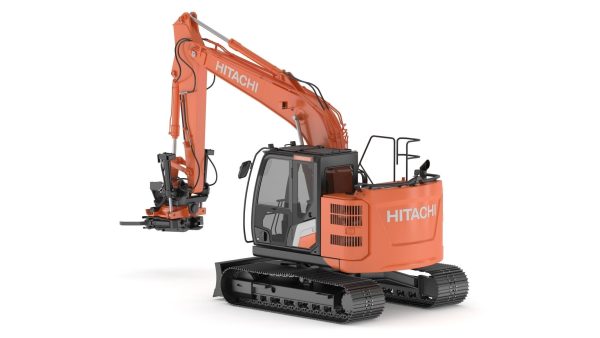 Hitachi zx135-7 With Custom Arm