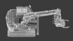 Hitachi zx135-7 With Custom Arm