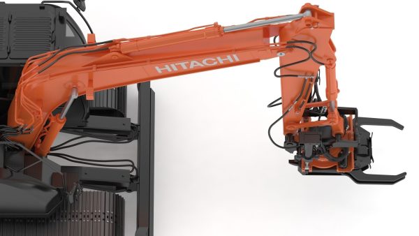 Hitachi zx135-7 With Custom Arm