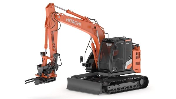 Hitachi zx135-7 With Custom Arm