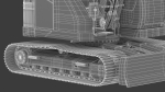 Hitachi zx135-7 With Custom Arm