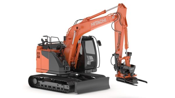 Hitachi zx135-7 With Custom Arm