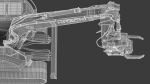Hitachi zx135-7 With Custom Arm