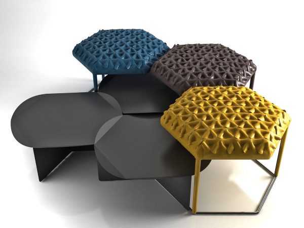 Hive hexagonal stool