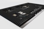 hob Milanello Gun Metal 5F-7682 006 - by Foster