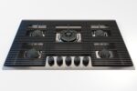 hob Milanello Gun Metal 5F-7682 006 - by Foster