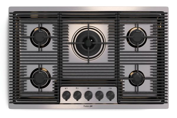 hob Milanello Gun Metal 5F-7682 006 - by Foster