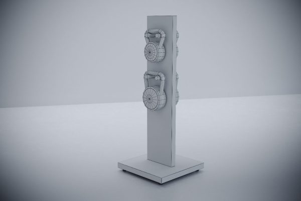 Hock Lova kettlebell rack
